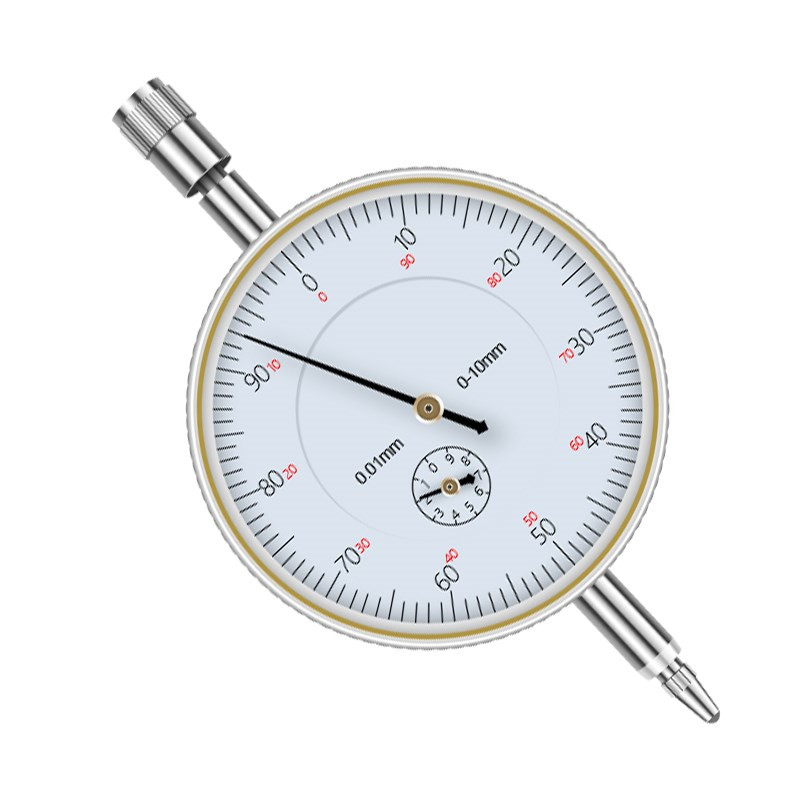 HAMPTON 0–10 mm ciferblato indikatorius, tikslumas 0,01 mm matuoklis, matuoklis, mikrometras, bandymo matuoklio matavimo įrankis