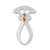 Vahemõõdik Seina paksuse mõõtmine Roostevabast terasest Suure täpsusega paksuse mõõtja sise- ja välisläbimõõdu teisendus