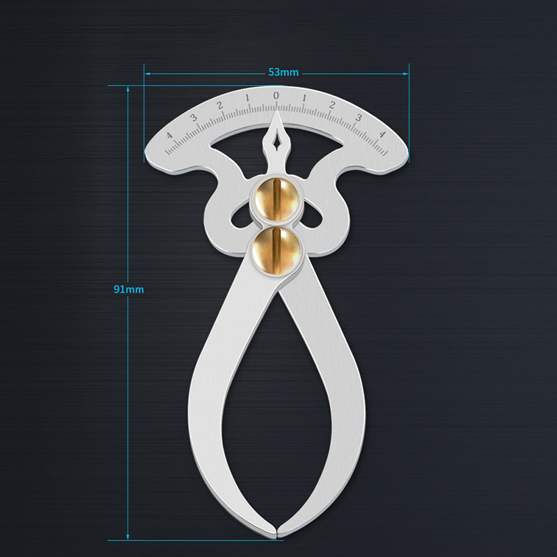 Vahemõõdik Seina paksuse mõõtmine Roostevabast terasest Suure täpsusega paksuse mõõtja sise- ja välisläbimõõdu teisendus