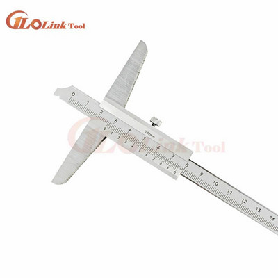 6" 0-150 mm dziļums Vernjē suports 0,02 alumīnija sakausējums Metriskais mērītājs Mikrometrs Mērinstrumenti Augsta kvalitāte