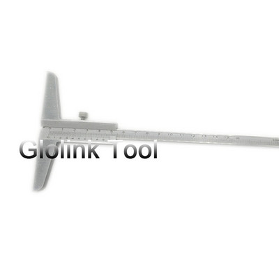 6" 0-150 mm dziļums Vernjē suports 0,02 alumīnija sakausējums Metriskais mērītājs Mikrometrs Mērinstrumenti Augsta kvalitāte