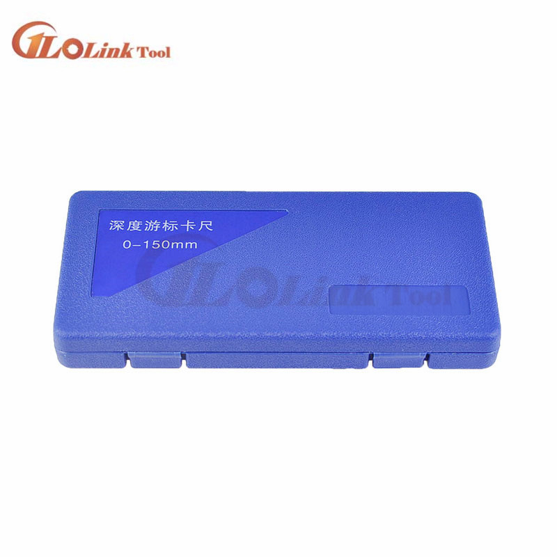 6" 0-150 mm dziļums Vernjē suports 0,02 alumīnija sakausējums Metriskais mērītājs Mikrometrs Mērinstrumenti Augsta kvalitāte