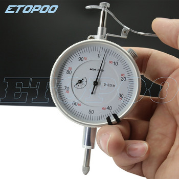Newstyle 0,001 inch Accuracy Dial Test Indicator Dial Gauge Measurement Instrument Portable Gauging 0-0,5inch Test Tools
