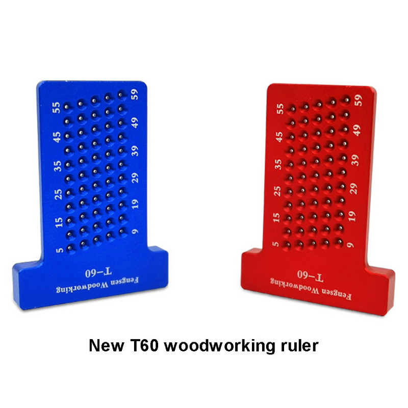 T60 Scriber pentru prelucrarea lemnului, tip T, etalon pentru lemn, riglă, instrument de măsurare, rezistent la uzură și rezistent la rugină
