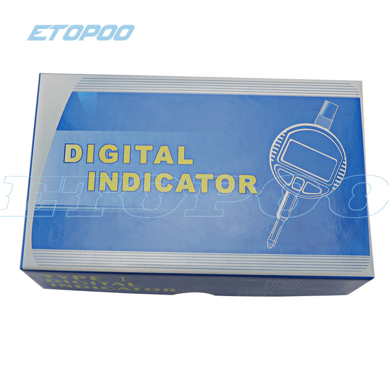 0,001 mm skaitmeninis ciferblato indikatorius Tikslus mikrometras 25,4 mm/1 colio mikrometras vertikalus elektroninis ciferblatas matuoklio įrankiai RS232 duomenų išvestis