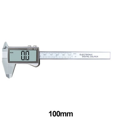 100/150mm șubler digital riglă de măsurare vernier cu ecran complet micrometru digital șubler instrument de măsurare din oțel inoxidabil
