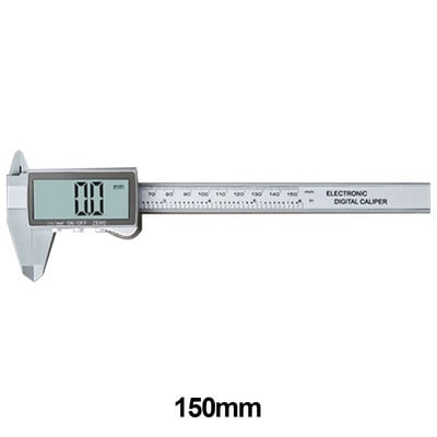 100/150mm șubler digital riglă de măsurare vernier cu ecran complet micrometru digital șubler instrument de măsurare din oțel inoxidabil