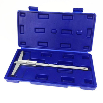 Kvaliteetne 150 mm 6" 0,02 mm täpsusega sügavuse mõõtmise tööriist nihikuga sügavusmõõtur