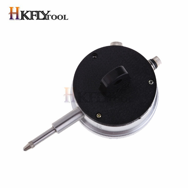 Ciferblato indikatoriaus tikslumo 0,01 mm tikslumo matuoklio bandymas su apykaklės nugaros matavimu 0–10 mm metro skyros indikatoriaus matuoklis