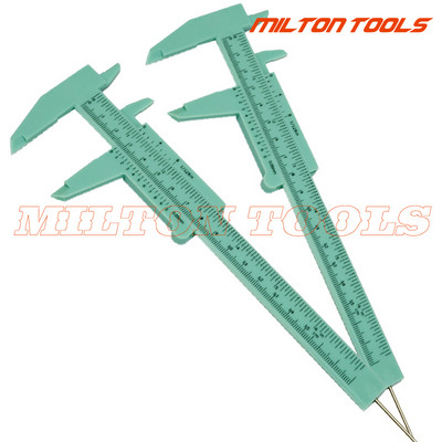 10 buc/lot 150 mm 6 inch șubler vernier din plastic pentru studenți șubler instrumente de măsurare instrument de măsurare transport gratuit