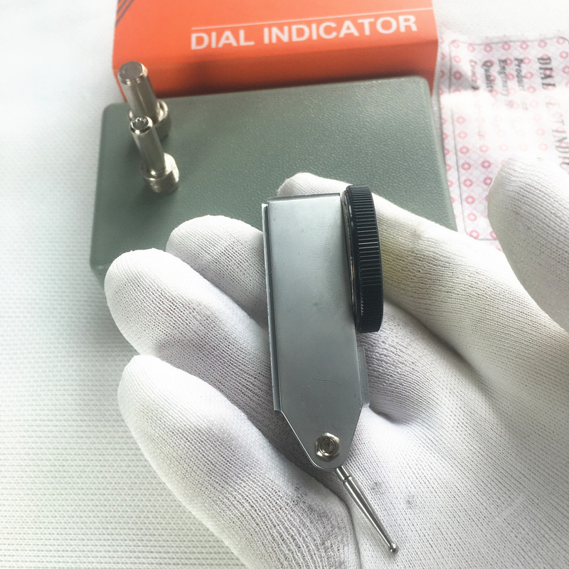 Mikromeeter 513-404 Analooghoob sihverplaadi indikaatori sihverplaadi täpsus 0,01 mm vahemik 0-0,8 mm läbimõõt 32 mm mõõteriistad 01