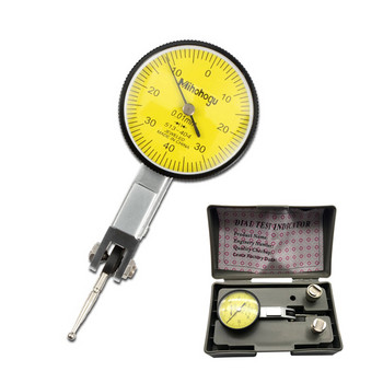 Εργαλείο οργάνου μέτρησης ένδειξης καντράν 0-0,8 mm 0,01 mm κλίμακας μετρητή στάθμης Μετρικές ράγες χελιδονοουράς ακριβείας Ένδειξη δοκιμής καντράν