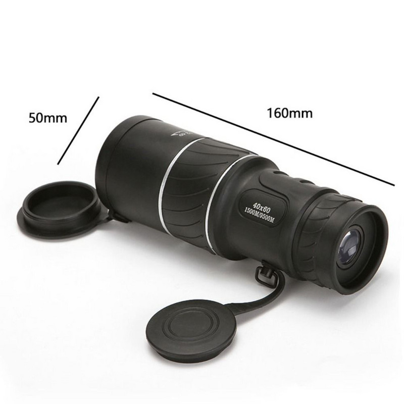 Fotograafia HD kaasaskantav elektroonika ülisuur võimsusega monokulaarne teleskoop 40x60 binokkel