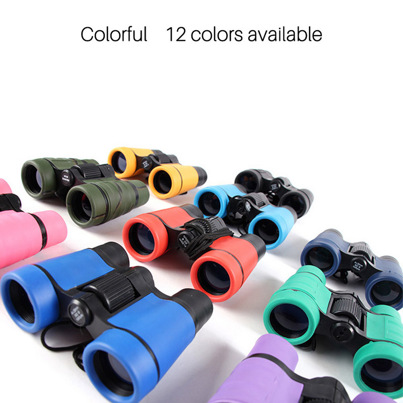 4x30 Plastic Copii Binoclu Telescop Magnificare Pentru Copii Jocuri în aer liber Băieți Jucării Cadou