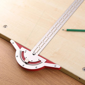 Γωνία μοιρογνωμόνιου Τύπος μέτρησης Κανόνας σήμανσης μοιρογνωμόνιο Χάρακας ξυλουργικής γωνίας Ξυλουργική γραφίδα Μετρητής Ξυλουργών Εργαλεία ακμών