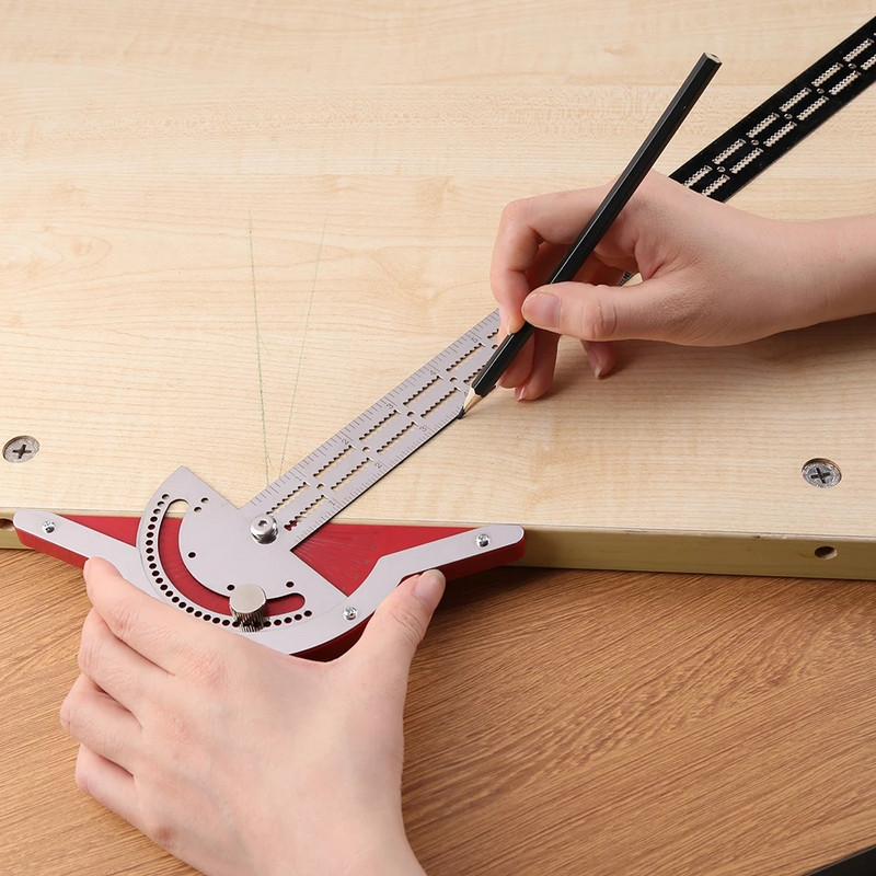 Γωνία μοιρογνωμόνιου Τύπος μέτρησης Κανόνας σήμανσης μοιρογνωμόνιο Χάρακας ξυλουργικής γωνίας Ξυλουργική γραφίδα Μετρητής Ξυλουργών Εργαλεία ακμών