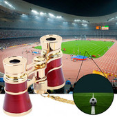 Kültéri távcső nagy tisztaságú teleszkóp 3 nagyítási idővel középpontbeállítás fókusz fém koncerttávcső túrázáshoz