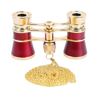 Kültéri távcső nagy tisztaságú teleszkóp 3 nagyítási idővel középpontbeállítás fókusz fém koncerttávcső túrázáshoz