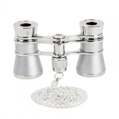 Kültéri távcső nagy tisztaságú teleszkóp 3 nagyítási idővel középpontbeállítás fókusz fém koncerttávcső túrázáshoz