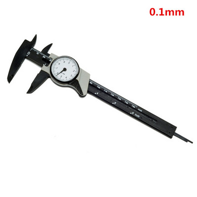 1 buc 0-150 mm instrument de măsurare calibre metric cadran șubler Vernier cadran șubler Vernier din plastic rezistent la șocuri de 6 inch