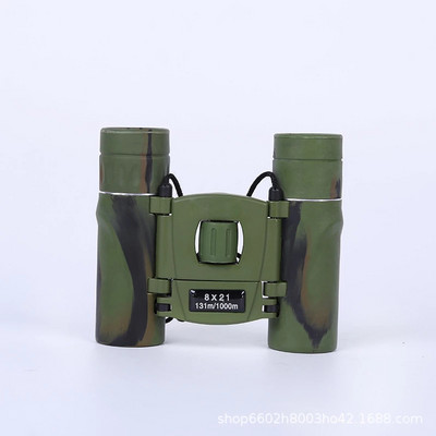 Tiszta, nagy teljesítményű hordozható 8X21-es távcső mikro-fényes éjjellátó mobiltelefon fényképes kültéri távcső
