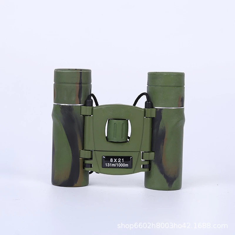 Tiszta, nagy teljesítményű hordozható 8X21-es távcső mikro-fényes éjjellátó mobiltelefon fényképes kültéri távcső