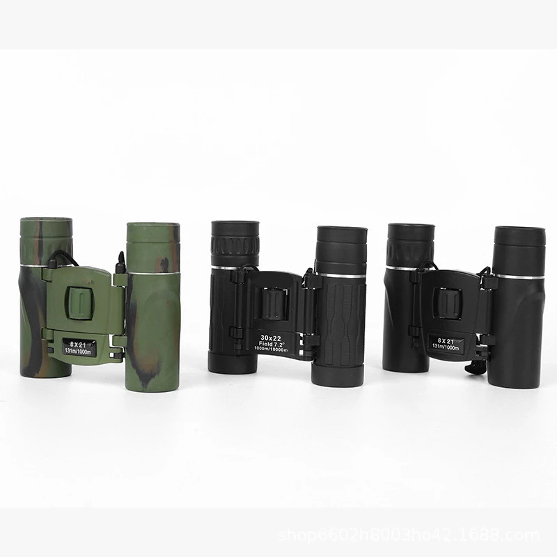 Tiszta, nagy teljesítményű hordozható 8X21-es távcső mikro-fényes éjjellátó mobiltelefon fényképes kültéri távcső