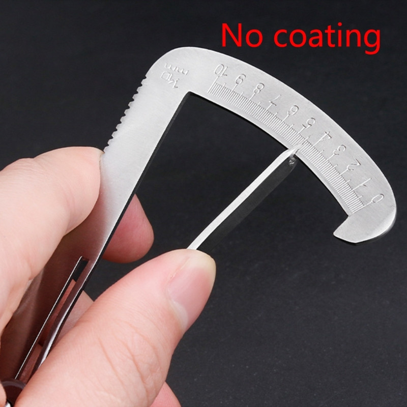 Professzionális fogászati tolómérő, 0-10 mm-es mérési tartomány Fogorvosi eszközök fogápoláshoz és -javításhoz