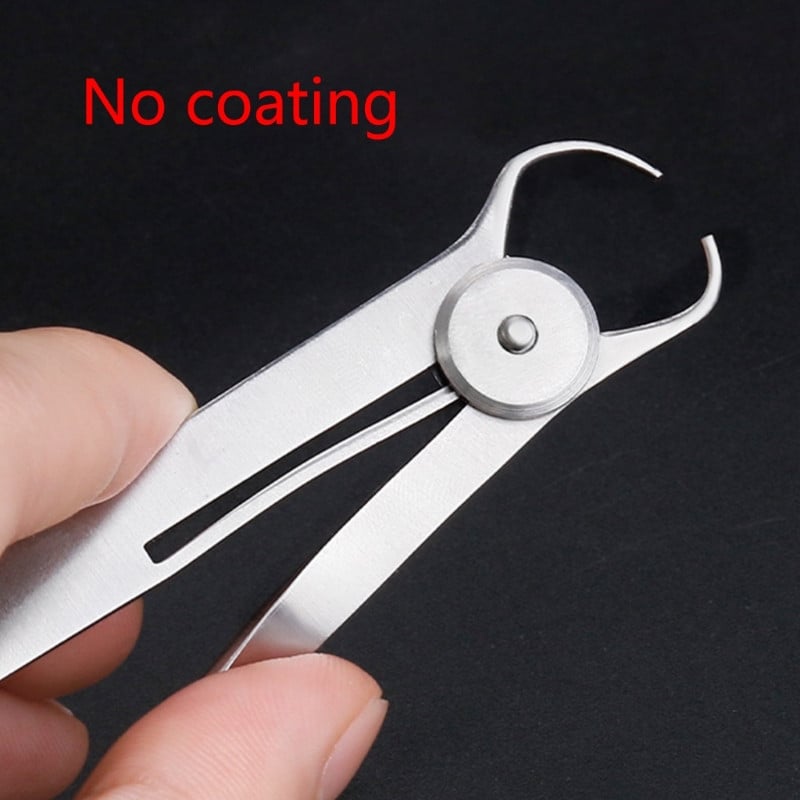 Professzionális fogászati tolómérő, 0-10 mm-es mérési tartomány Fogorvosi eszközök fogápoláshoz és -javításhoz