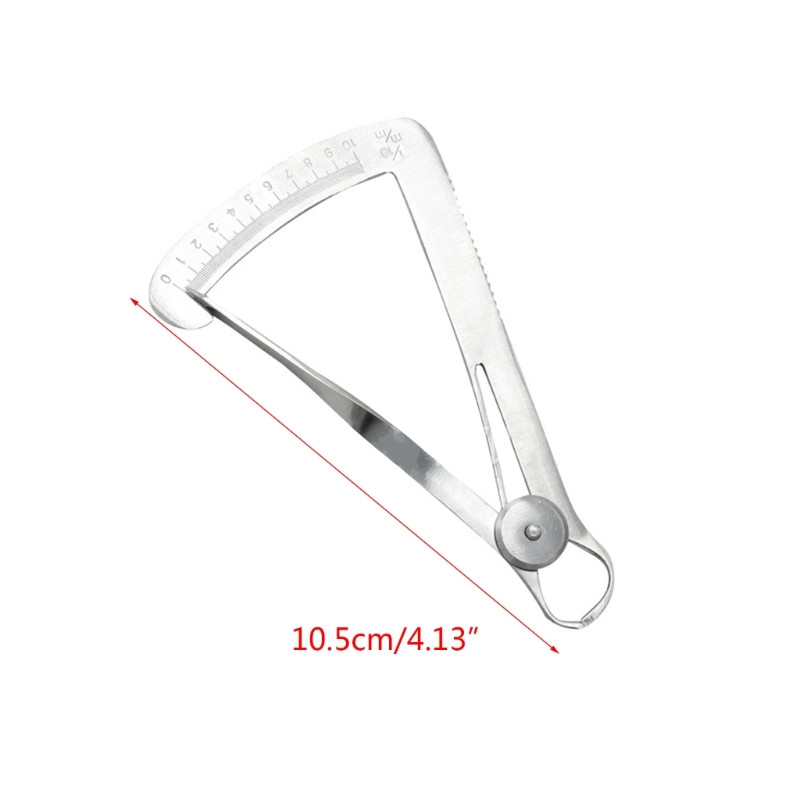 Professzionális fogászati tolómérő, 0-10 mm-es mérési tartomány Fogorvosi eszközök fogápoláshoz és -javításhoz