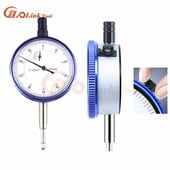 „Newstyle“ 0,01 mm tikslumo ciferblato bandymo indikatoriaus ciferblato matuoklio matavimo prietaisas Mėlynas nešiojamas matavimo skyros tikrinimo įrankis