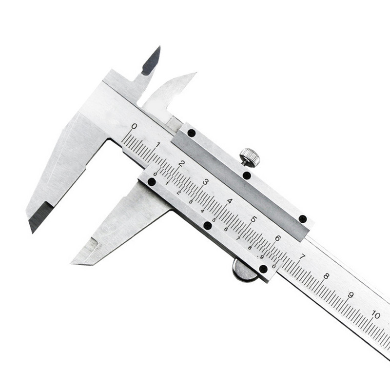 0-150 mm șubler Vernier Riglă din oțel carbon Lucrări manuale Instrument de măsurare precis