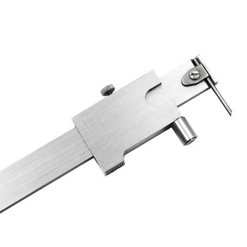 0-200 мм маркиращ верниер дебеломер Scriber Измервателна линийка Измервателна линийка Инструмент Инструмент Направи си сам дървообработващи металообработващи инструменти