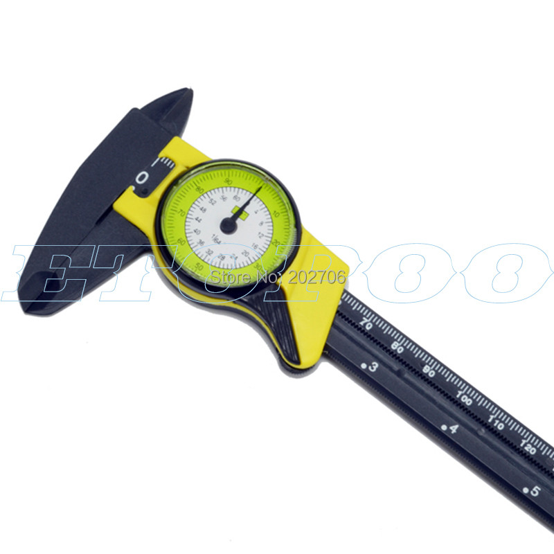 1 komplekt 6-tolline 150 mm sihverplaadi nihver, plastikust nooneriistad, 4-suunaline mõõturiga mikromeeter, kaasaskantav plastikust lindimõõturi mõõtmise nihik