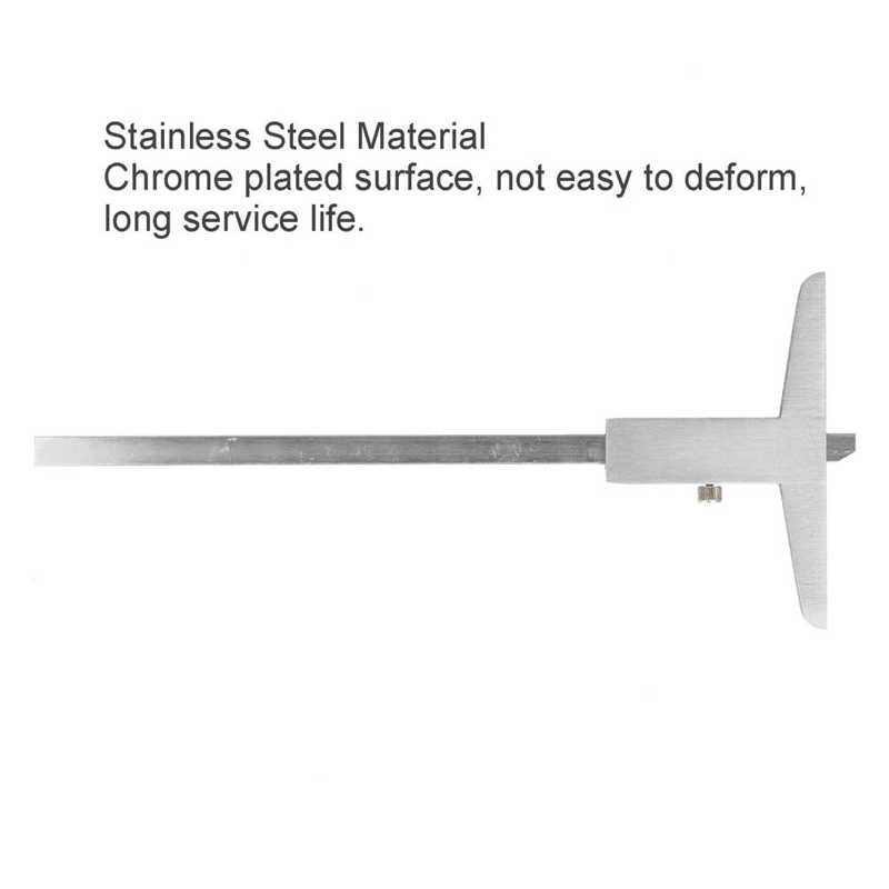 Şublere Adâncime Vernier Caliper Metal pentru măsurare