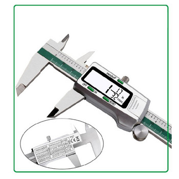 Цифров дебеломер Измервателен инструмент 6 инча / 150 mm Електронни дебеломери Микрометър Нониус Измерване на шублер в инчове