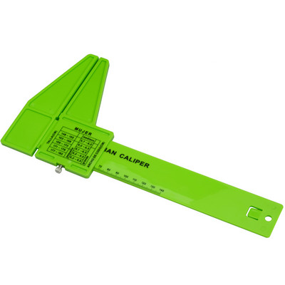 Bezmaksas piegāde medicīniskās plastmasas suports vitruvian caliper Medicīniskais lineāls elkoņa ķermeņa ādas krokas suportam