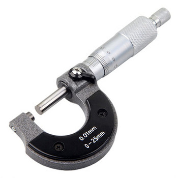 0-12,7 0-25 мм 0,01 мм Външен микрометър Метричен микрометър Шублер 0,01 мм Прецизни инструменти за измерване на дебеломер