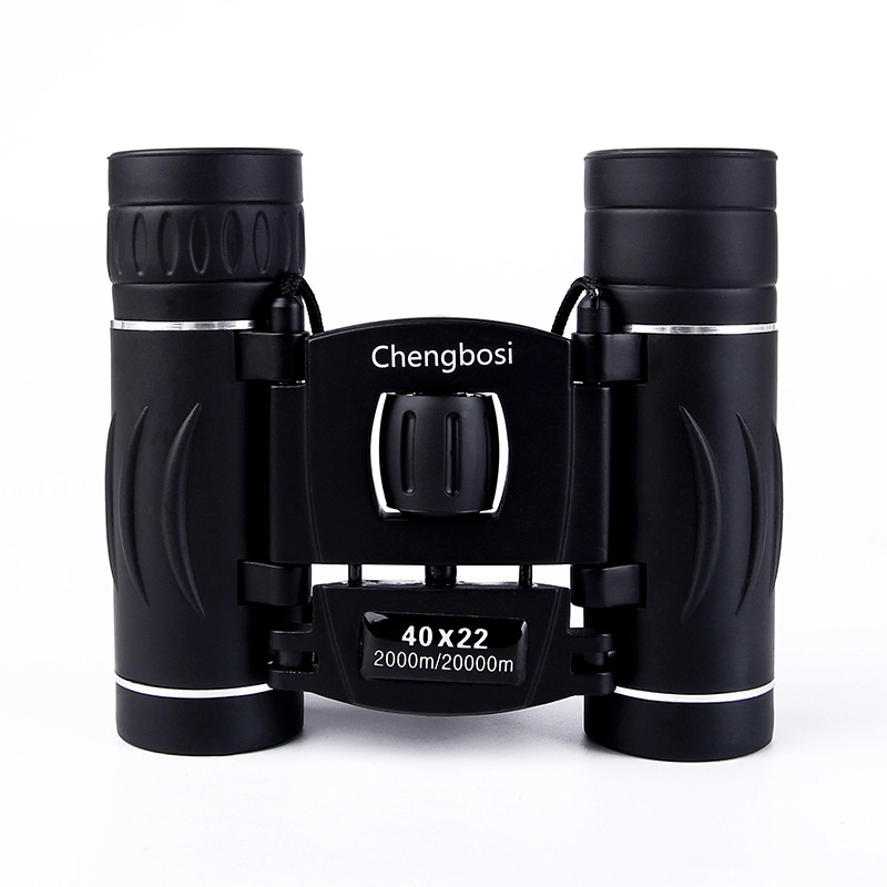40x22 kompaktiškas priartinantis žiūronai ilgo nuotolio sulankstomi HD galingas mini teleskopas BAK4 FMC optika medžiokliniam sportiniam kempingui
