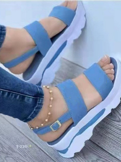 2023 Sieviešu sandales Apavi Peep Toe Sieviešu sandales Elpojošas Sandales Sievietēm Āra Ērtas Vieglas Liela izmēra apavi