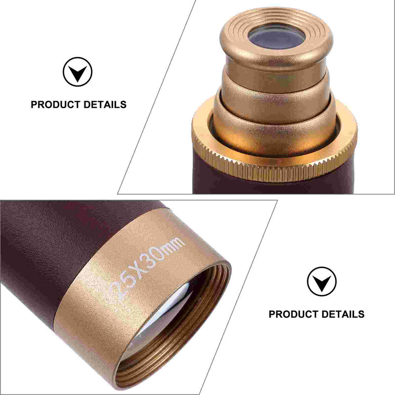 Pārnēsājamas augstas izšķirtspējas aktivitātes ārpus telpām ar 25 x palielinājumu Izmantojiet senās rotaļlietas