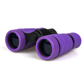 Ďalekohľad 4x30 pre hračky, gumený mini detský kompaktný ďalekohľad pre vonkajšie kempovanie, detský vzdelávací darček