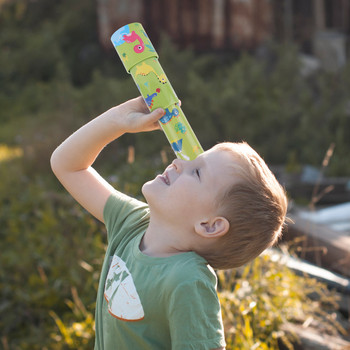 Игрален комплект за малки деца Outdoor Spotting Funny Toy Сгъваема 18,4x4,4 см детска зелена калайдисана желязна образователна играчка бебе
