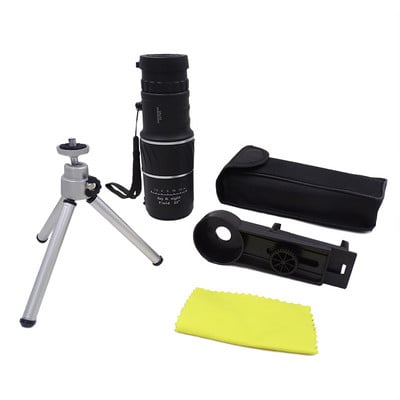 Telescop monocular 16x52 Binoclu Telescop monocular de călătorie Viziune noaptea de zi HD Lunetă monoculară de vânătoare în aer liber