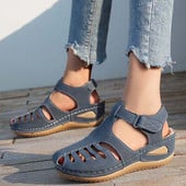 Pantofi de primăvară vară Sandale de damă pantofi retro de mers pantofi de plajă papuci de femei papuci moale de femei încălțăminte pentru femei