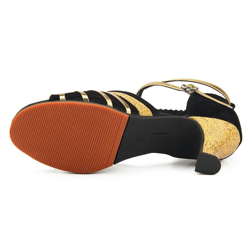 Pantofi Dans Femeie Toc Inalt Pentru Pantofi De Nunta Aurii Argintii Pantofi Femei zapatos de baile latino mujer