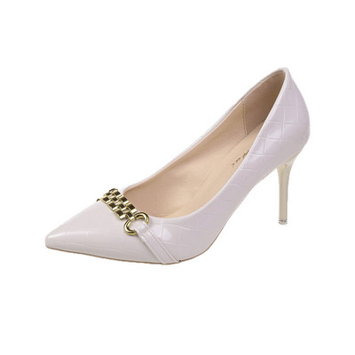 2023 de primăvară pantofi stiletto din piele lăcuită pentru femei rochie sexy ascuțită pantofi de mireasă de mireasă promoție Scarpe Donna Con Tacco