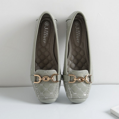 Γυναικεία ίσια παπούτσια 2023 Νέα περιστασιακή μόδα slip-on μπαλαρίνα Γυναικεία φλατ λουστρίνια Loafers Γυναικεία άνοιξη φθινόπωρο γυναικεία υποδήματα