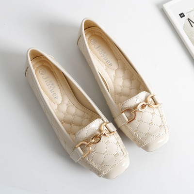 Γυναικεία ίσια παπούτσια 2023 Νέα περιστασιακή μόδα slip-on μπαλαρίνα Γυναικεία φλατ λουστρίνια Loafers Γυναικεία άνοιξη φθινόπωρο γυναικεία υποδήματα