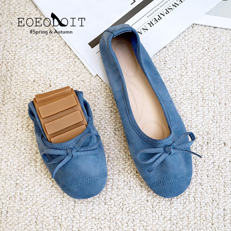 Lady mokaszin Cipők Candy Color Tavaszi alkalmi cipők Női tornacipők Nyári cipők Lapos Sarkú Balett Lapos